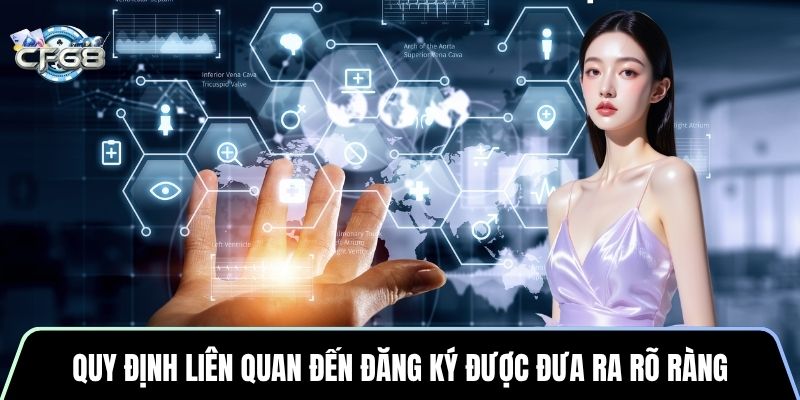 Quy định liên quan đến đăng ký được đưa ra rõ ràng