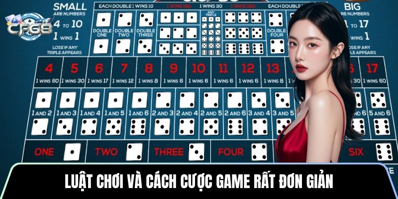 Luật chơi và cách cược game rất đơn giản